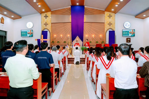 Ca đoàn Cecilia Đồng hương Giáo phận Thái Bình – Miền Nam: Tĩnh tâm Mùa Chay và hân hoan mừng Chúa nhật Lễ Lá