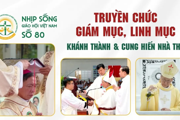 Truyền chức Giám mục, Linh mục - Khánh thành và Cung hiến Nhà thờ: Nhịp sống Giáo Hội Việt Nam số 80 (23/5/2026 - 29/6/2026)