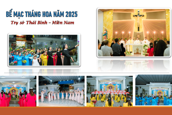 Đồng hương Giáo phận Thái Bình – Miền Nam: Bế mạc Tháng dâng hoa kính Đức Mẹ và mừng lễ Chúa Thăng Thiên