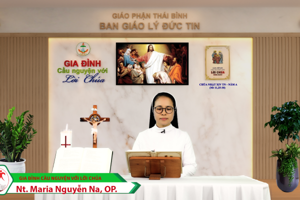 Chúa Nhật tuần XIV TN - Năm A/ Gia đình cầu nguyện với Lời Chúa/ Giáo phận Thái Bình