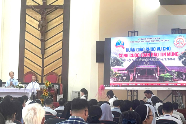 Đại hội Giáo lý toàn quốc lần thứ VII: Huấn giáo phục vụ công cuộc loan báo Tin mừng - Ngày khai mạc