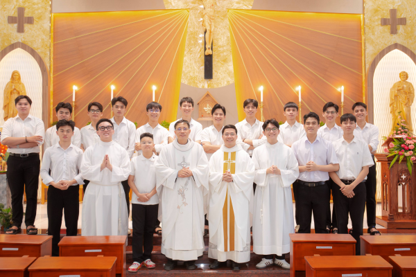 Anh em Dự tu Giáo phận Thái Bình – Miền Nam: Tĩnh tâm Tháng 01/2026