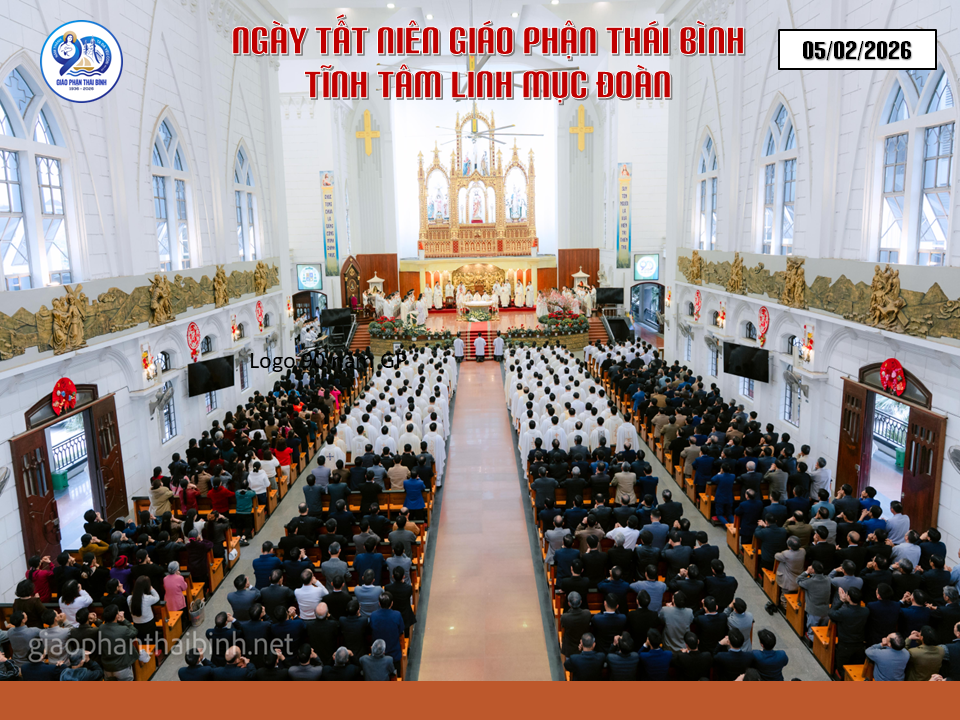 Giáo phận Thái Bình mừng lễ tất niên  - Chung lời tạ ơn, yêu thương, hiệp nhất và hy vọng