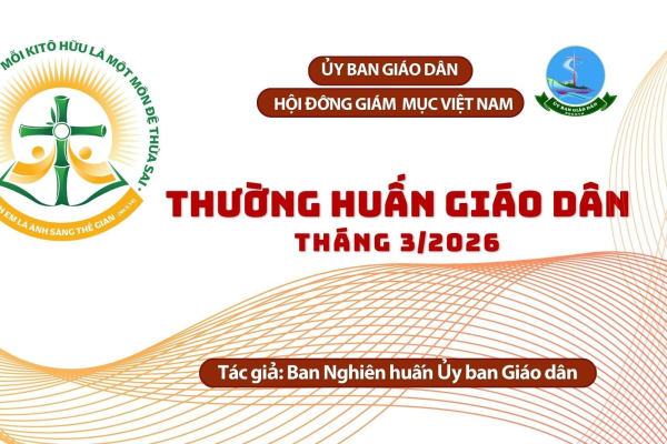 Ủy ban Giáo dân: Thường huấn tháng 3/2026