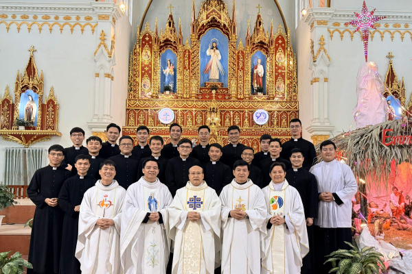 Chủng sinh Khóa VII – Đại Chủng viện Thánh Tâm Thái Bình: Tĩnh tâm tháng 01/2026