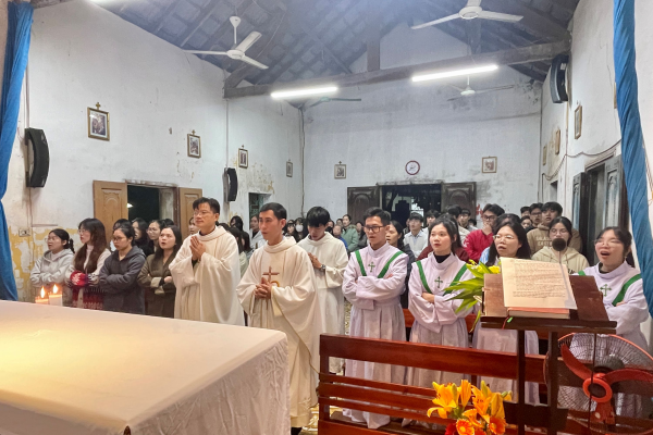 Nhóm Sinh viên Công giáo Liên Địa phận Thái Bình: Mừng lễ kính Thánh Martino de Porres – Quan thầy Sinh viên Công giáo Trường Đại học Y Dược Thái Bình