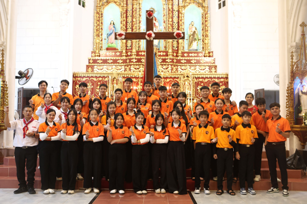Giới trẻ Giáo xứ Thọ Lộc – những ngày hồng phúc bên Thánh Giá Đại hội Giới trẻ Giáo tỉnh Hà Nội