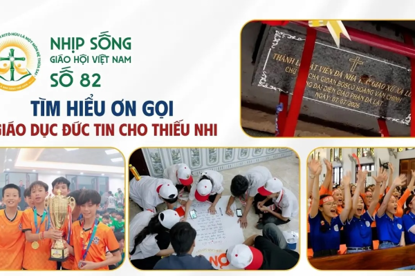 Tìm hiểu Ơn gọi - Giáo dục Đức tin cho thiếu nhi - Nhịp sống Giáo Hội Việt Nam số 82 (07/7/2026 - 13/7/2026)