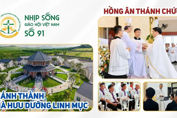 Hồng ân Thánh chức - Khánh thành nhà hưu dưỡng linh mục: Nhịp sống Giáo Hội Việt Nam số 91 (07/9/2026 - 14/9/2026)