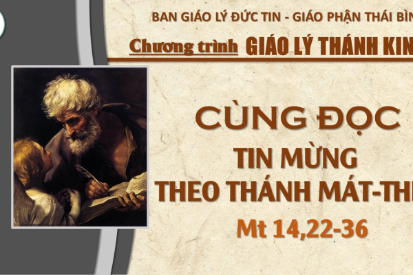 Đọc Tin Mừng theo Thánh Mát-thêu: Chương 14,22-36