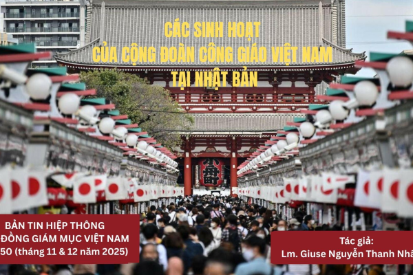 Các sinh hoạt của cộng đoàn Công Giáo Việt Nam tại Nhật Bản