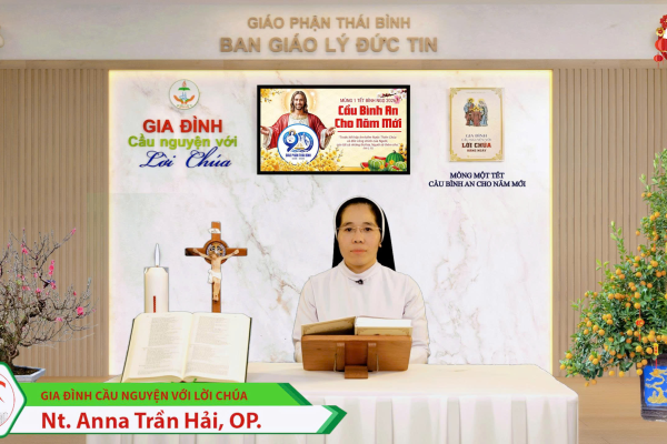 Mồng Một Tết I Cầu Bình An cho Năm Mới I Gia đình cầu nguyện với Lời Chúa I Giáo phận Thái Bình