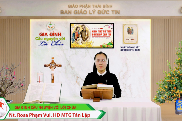 Mùng Hai Tết I Kính Nhớ Tổ Tiên & Ông Bà Cha Mẹ I Gia đình cầu nguyện với Lời Chúa I Giáo phận Thái Bình