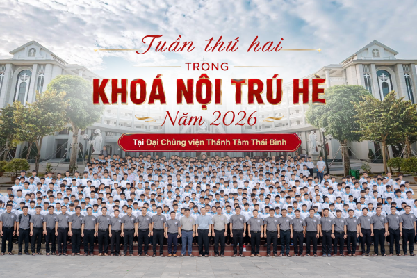 Tuần thứ hai trong Khóa Nội trú Hè năm 2026: Rèn luyện chiều kích thiêng liêng và nhân bản