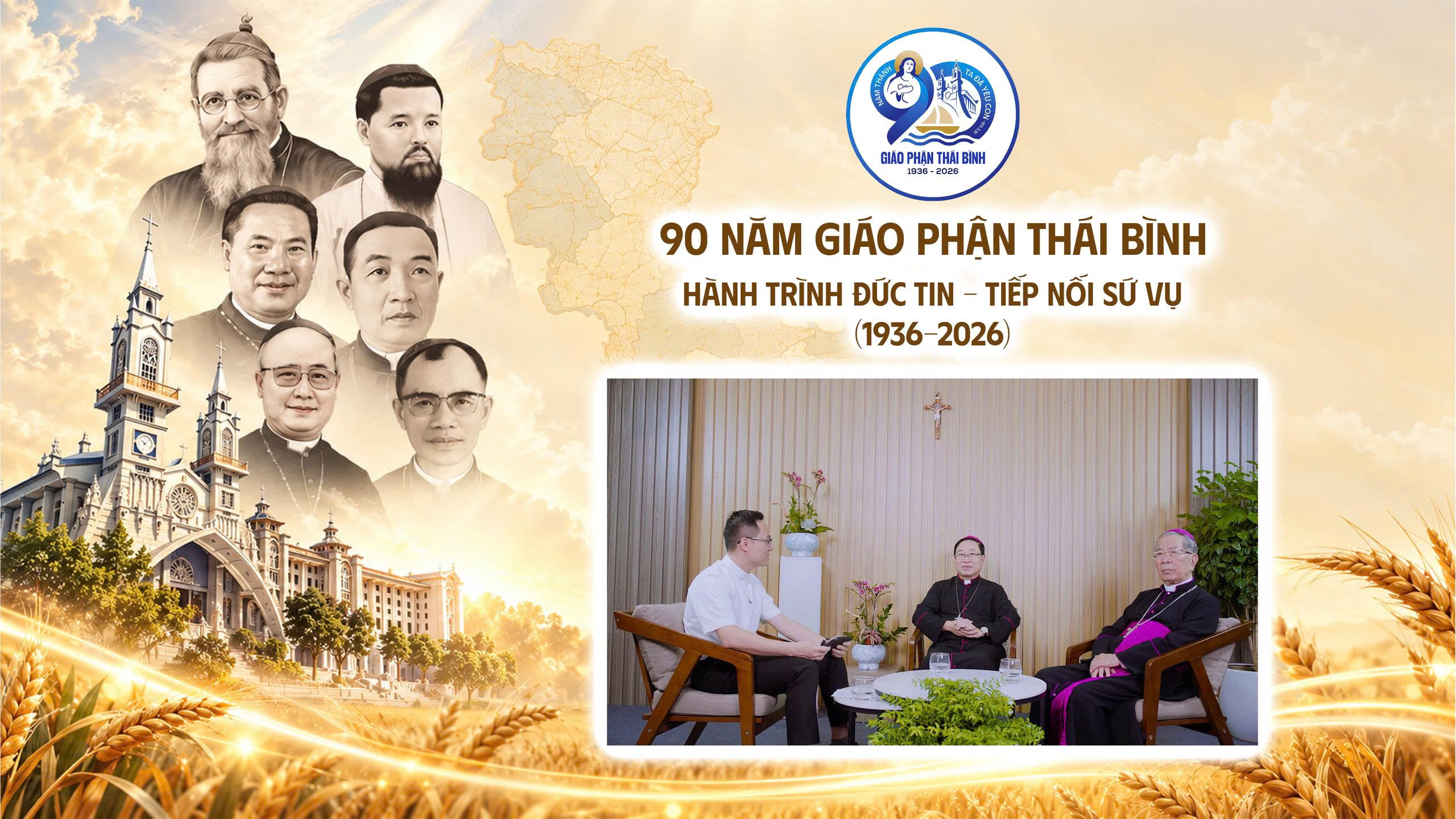 90 năm Giáo phận Thái Bình: Hành trình Đức tin – Tiếp nối sứ vụ (1936-2026)