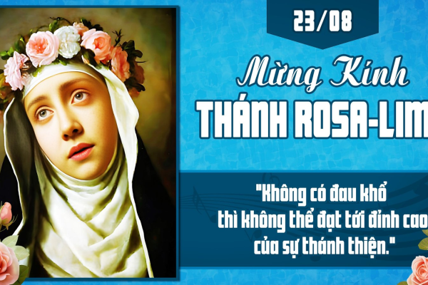 Ngày 23/08: Thánh Rosa Lima, Đồng trinh