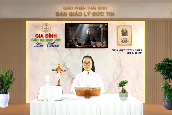 Chúa Nhật III TN - Năm A l  Gia đình cầu nguyện với Lời Chúa I Giáo phận Thái Bình