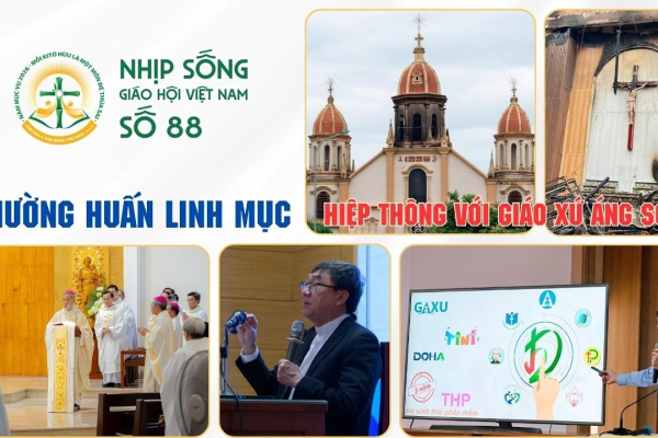 Hiệp thông với Giáo xứ Áng Sơn - Thường huấn Linh mục - Nhịp sống Giáo hội Việt Nam số 88 (18/8/2026 - 24/8/2026)
