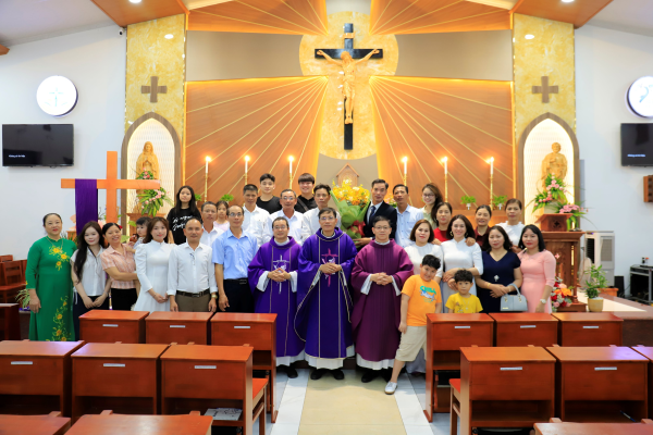 Cộng đoàn Đồng hương Giáo xứ Kim Châu - Miền Nam hân hoan mừng lễ kính Thánh Quan thầy Giuse
