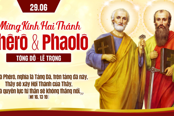 Lễ Thánh Tâm Chúa & Hai Thánh Tông đồ Phê-rô & Phao-lô - Lm Giu-se Trần Xuân Chiêu