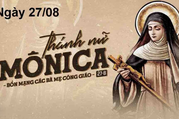 Ngày 27/8: Thánh nữ Mônica