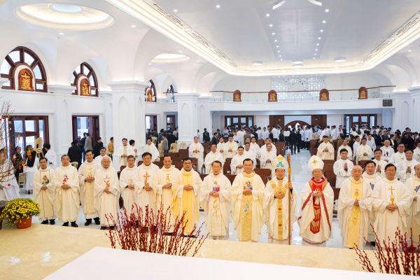 Đại Chủng viện Thánh Tâm Thái Bình hân hoan mừng lễ thánh Tôma Aquinô – Quan thầy Đại Chủng viện